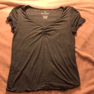 American Eagle stripped shirt